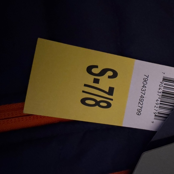 Free Country Blue and Orange Hybrid Boys Jacket S 7/8 - Picture 6 of 7